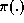 pi(.)